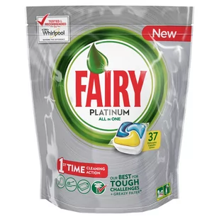 Fairy PLATINUM LEMON Tabletki do zmywarek 37SZT 033130 - Środki do zmywarek - miniaturka - grafika 1