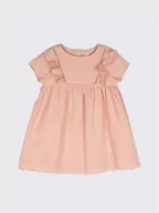 Sukienki i spódniczki dla dziewczynek - Coccodrillo Sukienka codzienna WC2128201ROS Różowy Regular Fit - miniaturka - grafika 1