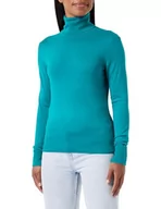 Swetry damskie - BOSS Sweter damski C_fiddiasa Knitted, Open Green393, XS - miniaturka - grafika 1