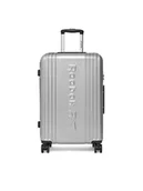 Nerki - Reebok Walizka średnia CEOWB-RBK-WAL-003-07-CCC-M Srebrny - miniaturka - grafika 1