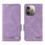 Portfele - Do Oppo A5 Pro 5G 4G Etui Skórzany portfel Klapka Pokrowiec na telefon z dekoracją sprzętową - fioletowy Wielobarwny Purple - miniaturka - grafika 1