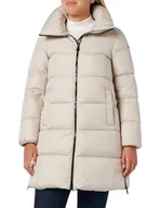 Kurtki damskie - Geox Kurtka damska w camei, Silver Gray, 52 - miniaturka - grafika 1