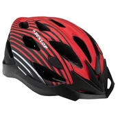 Kaski rowerowe - Kask rowerowy DUNLOP 1049342 Czerwono-czarny (rozmiar S) - miniaturka - grafika 1