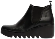 Botki damskie - Fly London Damskie botki BYNE349FLY, czarne, 39 EU, Czarny, 36 EU - miniaturka - grafika 1