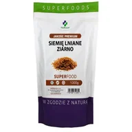 Suplementy naturalne - MEDFUTURE MedFuture Super Food Siemię Lniane ziarno, 1000g - miniaturka - grafika 1