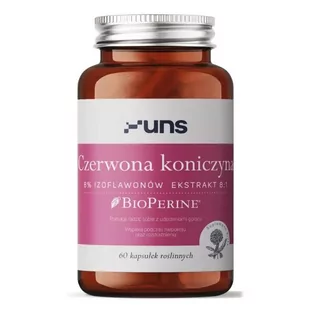 UNS Czerwona Koniczyna 60 k. - Suplementy naturalne UNS Czerwona Koniczyna 60 k. - Suplementy naturalne - miniaturka - grafika 1