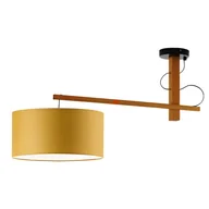 Lampy sufitowe - Drewniana lampa wisząca do pokoju dziecięcego FOGGIA - miniaturka - grafika 1