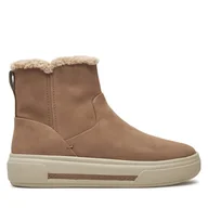 Botki damskie - Botki Clarks Hollyhock Lane 26178840 Beżowy - miniaturka - grafika 1