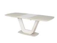 Stoły - Signal STÓŁ ARMANI KREM MAT 160(220)X90 - miniaturka - grafika 1
