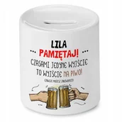 Skarbonki - SKARBONKA DLA TATY THANK YOU DAD PRZEBITE SERCE z Nadrukiem ze Zdjęciem + Opakowanie na prezent (wzór 02) - miniaturka - grafika 1