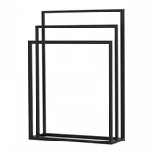 Wieszaki łazienkowe - Potrójny wieszak ks-11 towel iii - kaja home kod: KS-11 WIESZAK TOWEL III - miniaturka - grafika 1