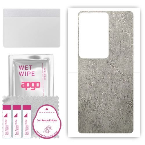 folia naklejka skórka strukturalna na TYŁ do Vivo T3 5G - Beton - apgo SKINS