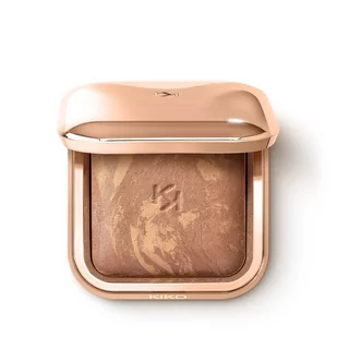 KIKO Milano Silky Glow Baked Bronzer spiekany puder brązujący 02 Terracotta 8.5g - Bronzery i konturowanie twarzy - miniaturka - grafika 1