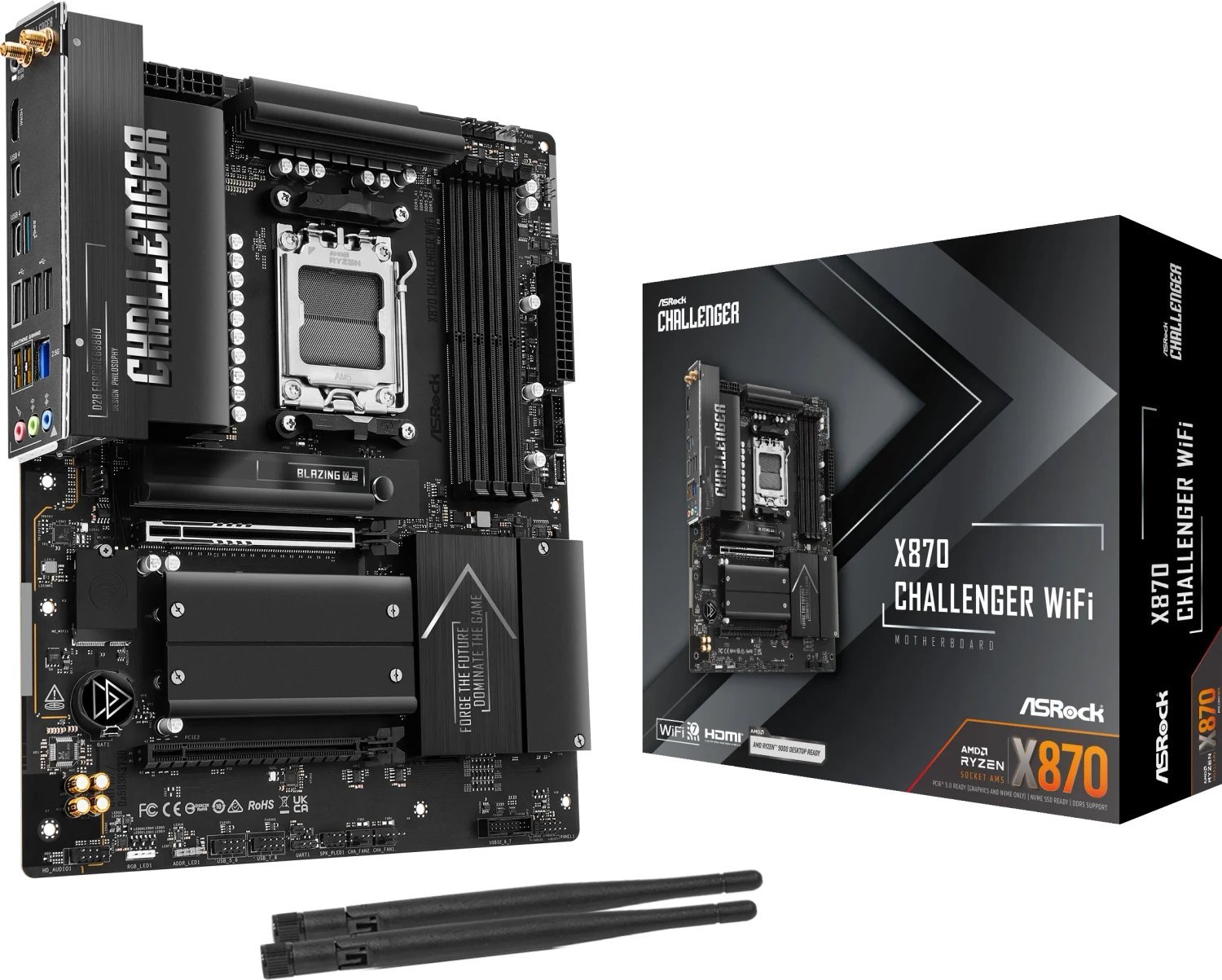 ASRock X870 CHALLENGER WIFI 90-MXBUK0-A0UAYZ