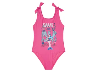 Strój kąpielowy lub bikini dziewczęce z bohaterami bajek (158/164, Wzór Barbie) - Szlafroki dla dzieci - miniaturka - grafika 1