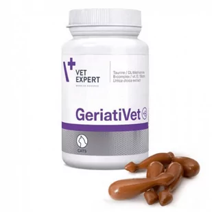 VetExpert GeriatiVet Cat - 60 kapsułek - Suplementy i witaminy dla kotów - miniaturka - grafika 1