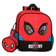 Plecaki - Marvel 2832021 Spiderman Protector Plecak Przedszkole, Czerwony, 23 x 25 x 10 cm, Poliester, 5,75 l, Czerwony, Mochila Guardería, Plecak przedszkola - miniaturka - grafika 1