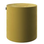 Pufy i podnóżki - Dekoria Dekoria Puf Barrel oliwkowy zielony velvet welur - miniaturka - grafika 1
