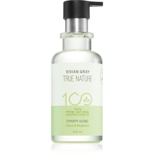 Vivian Gray True Nature Citrus & Bergamot kremowe mydło o działaniu odświeżającym 300 ml - Mydła - miniaturka - grafika 1