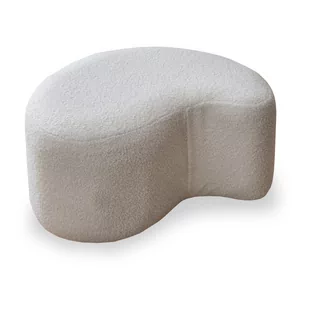 Jasnobeżowy puf Miuform Miuf - Pufy i podnóżki - miniaturka - grafika 1