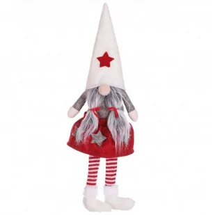 Krasnal Świąteczny Boże Narodzenie 32 Cm Z Pluszu Ksn07B - Ozdoby bożonarodzeniowe - miniaturka - grafika 1