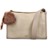 Torebki damskie - Rieker H1656-60 BEIGE torebka damska beżowa - miniaturka - grafika 1
