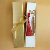 Zakładki do książek - Zakładka PREMIUM : agat rudy - kamień równowagi - miniaturka - grafika 1