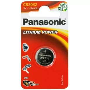 Panasonic CR2032 bateria guzikowa (zestaw 10 szt., 3 V) srebrny CR2032 - Baterie i akcesoria - miniaturka - grafika 2