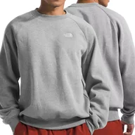 Bluzy męskie - The North Face bluza męska szara ocieplana bez kaptura NF0A86WADYY M - miniaturka - grafika 1