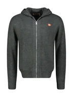 Swetry męskie - Canadian Peak Kardigan w kolorze antracytowym - miniaturka - grafika 1