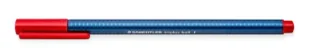 Długopis triplus ball F czerwony (10szt) STAEDTLER - Długopisy - miniaturka - grafika 1