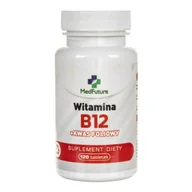 Witaminy i minerały - Medfuture Witamina B12 1000 mcg + kwas foliowy - 120 tabletek - miniaturka - grafika 1