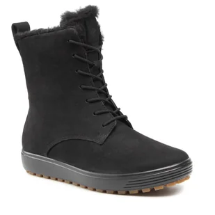 Botki ECCO Soft 7 Tred W 45042302001 Czarny - Botki damskie - miniaturka - grafika 1
