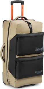 Delsey JEEP Średnia miękka torba podróżna na kółkach beżowa - Walizki Delsey JEEP Średnia miękka torba podróżna na kółkach beżowa - Walizki - miniaturka - grafika 1