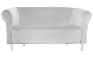 Sofa Milo MG39 niebieski nogi 15 białe - Sofy i kanapy - miniaturka - grafika 1