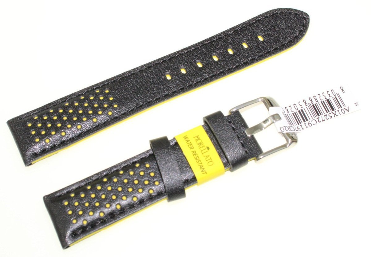 Wodoodporny pasek do zegarka 20 mm Morellato Rally A01X5272C91197CR20