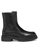 Kozaki damskie - Geox Kozaki D Iridea D56HRG 00043 C9999 Czarny - miniaturka - grafika 1