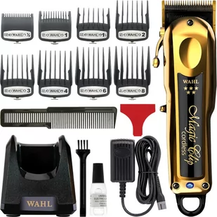 Maszynka do włosów Wahl Magic Clip Cordless 08148-716 GOLD LIMITED EDITION - Pozostałe akcesoria fryzjerskie - miniaturka - grafika 1
