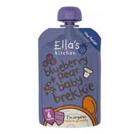 Desery dla dzieci - Ella's Kitchen BIO Śniadanie Jagoda i gruszka, 100 g - miniaturka - grafika 1