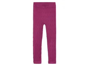 lupilu® Legginsy dziecięce z dzianiny (Magenta, 98/104) - Spodnie i spodenki dla dziewczynek lupilu® Legginsy dziecięce z dzianiny (Magenta, 98/104) - Spodnie i spodenki dla dziewczynek - miniaturka - grafika 1