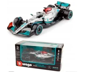 Bolid F1 Mercedes-AMG W13 E Russel 1:43 BBURAGO - Samochody i pojazdy dla dzieci - miniaturka - grafika 1