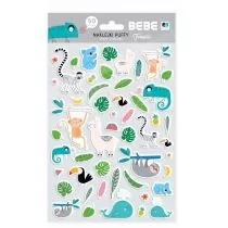 Naklejki puffy BB Kids Tropic Nowa - Zabawki kreatywne - miniaturka - grafika 1