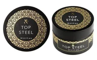 Utwardzacze do paznokci - Top Steel (no wipe), 30 ml (jar) - miniaturka - grafika 1