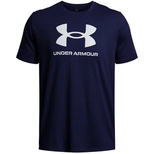 Koszulka męska Under Armour Sportstyle Logo granatowa 1382911 408 XL - Koszulki męskie - miniaturka - grafika 1