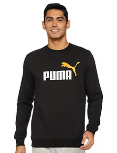 PUMA Ess+ 2 Col Big Logo Crew Fl Bluza męska - Bluzy męskie - miniaturka - grafika 1