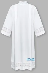 Alba z gipiurą IHS 10 cm - Szaty liturgiczne - miniaturka - grafika 1
