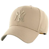 Czapki i chusty sportowe męskie - 47 Brand MLB New York Yankees Kids Cap B-RAC17CTP-KHA, chlopiec/dziewczynka, Czapka z daszkiem, Beżowy - miniaturka - grafika 1