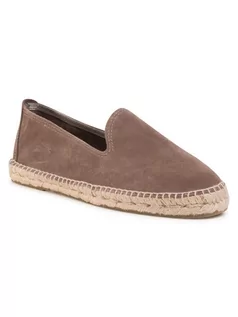 Espadryle męskie - Manebi Espadryle Slippers M K 1.9 C0 Brązowy - grafika 1