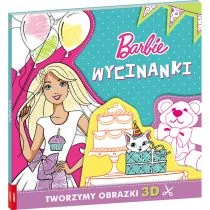 zbiorowa Praca Barbie. Wycinanki. Tworzymy obrazki 3D - Książki edukacyjne - miniaturka - grafika 1