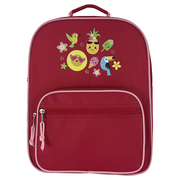 Plecaki szkolne i tornistry - Auchan - Plecak szkolny z wieloma kieszeniami różowy 22L - miniaturka - grafika 1
